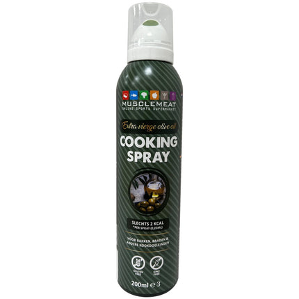 MUSCLE MEAT EXTRA VIERGE OLIJFOLIE COOKING SPRAY (200 ML)